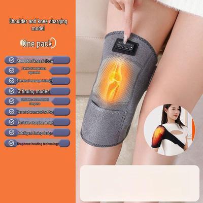 Rechargeable Electric Heating Knee & Joint Massager CN Plug (adapter Included)