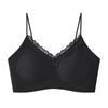 Traceless steel rim lace beauty back underwear women's soft support close sub-breasts small breasts gathering vest liquid foundation bra cover