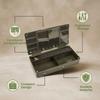 Carp Fishing Tackle Box Bait Storage Box Compact Design for Fishing Accessories Hooks and Lines European Style Rig