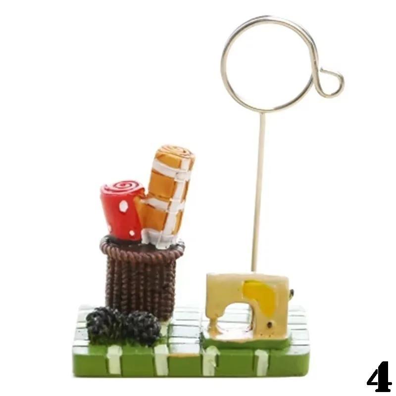 Message Folder Notes Decoration Photo Frame Desktop Clip Sticky Creativity Clip Card Holder Picture Holder Desktop Ornament