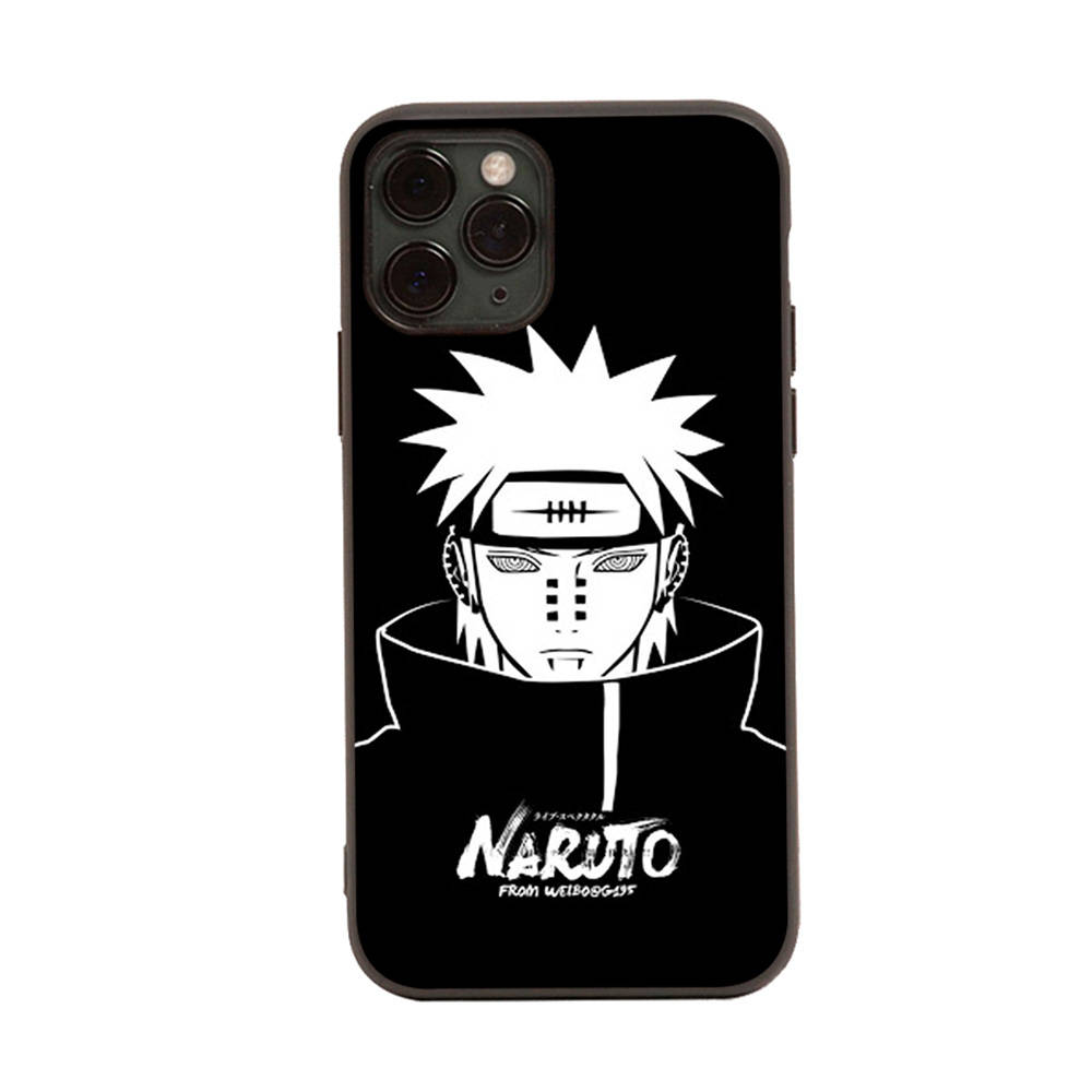 WD20 Naruto Akatsuki Black Sofe Case for Samsung Note 20 Lite S24 Ultra S23 A03 A05 A06 A11 A71 A15 A16 A13 A24 A25 A33 A52 A53 A50 M55 M35 Plus