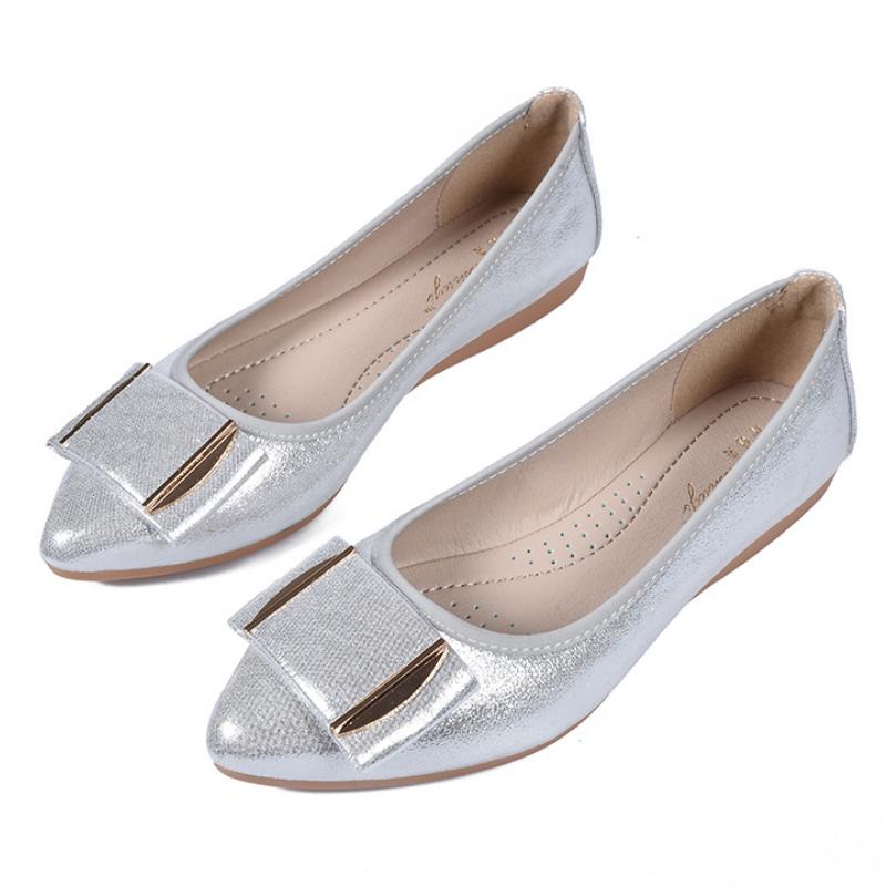 Women Foldable Ballet Flats Portable Travel Fold up Shoes Woman Round Toe Bowknot Slip On Casual Shoes for Spring Autumn WSH2476