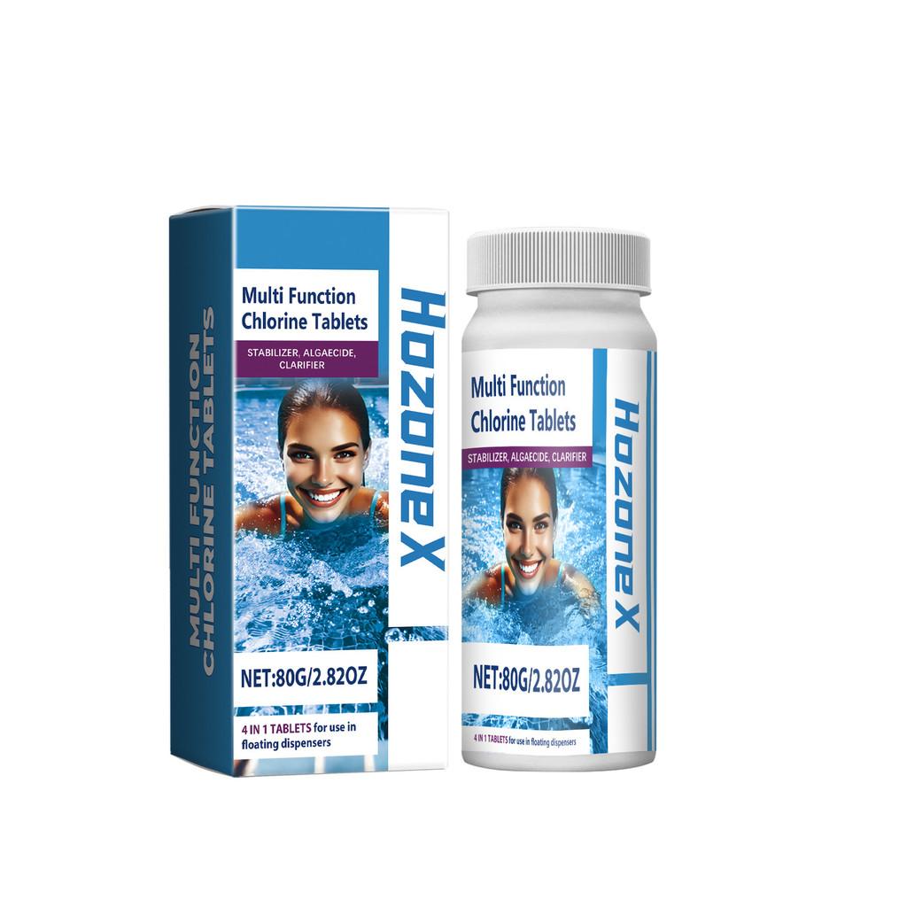 Pool Hozonex Multipurpose Cleaning Chlorine Tablets For Effortless Purification Water