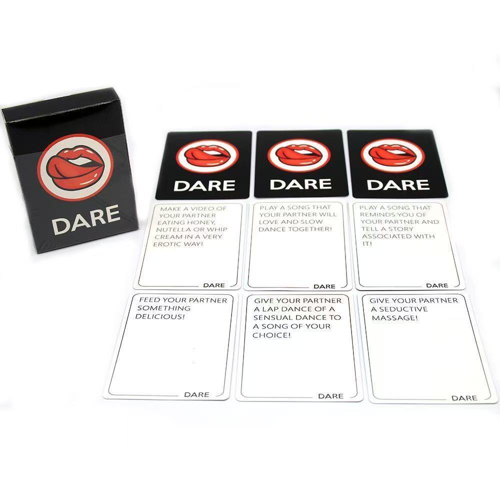 Gioco di Carte 3 in 1 per Serata di Coppia, Conversazione, Flirt, Sfida, Gioco Romantico, Conversazione Intima e Gioco di Sfide per Incontri di Coppie