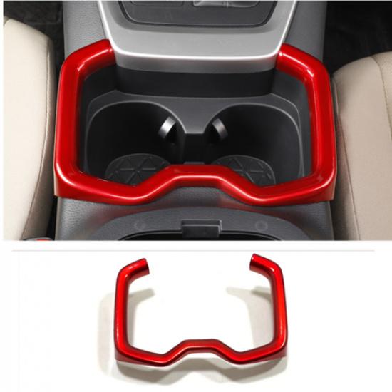 FOR Toyota RAV4 - Bright Red Front Water Cup Holder Cover Trim