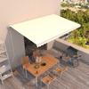 Exclusive House - Automatic Retractable Awning 500x350 Cm Cream