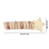Star Rainbow Hair Ring Candy Color Spiral Coil Hair Rope Cute Telephone Line Hair Rope  Platform