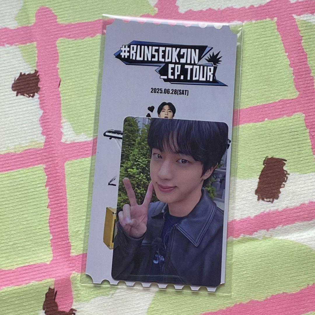 

[USED] BTS JIN 6/28 RUNSEOKJIN_EP.TOUR Trading Card