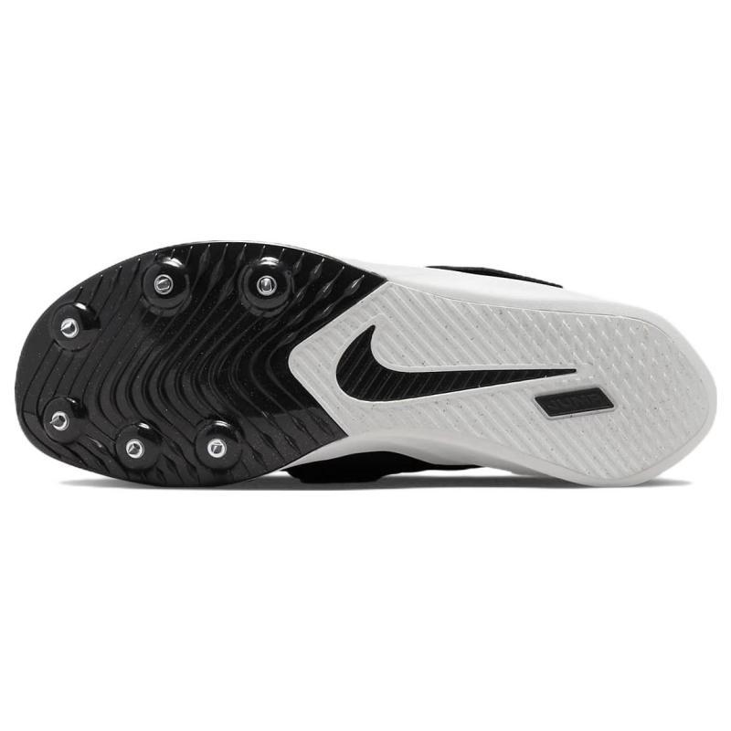 Nike Air Zoom Rival Jump Spikes 'Black Metallic Silver' Sneakers Casual DR2756-001