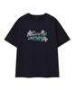 COVERNAT WOMAN [Covernat X Lemango] Women'S Graphic Oversized T-Shirt Navy