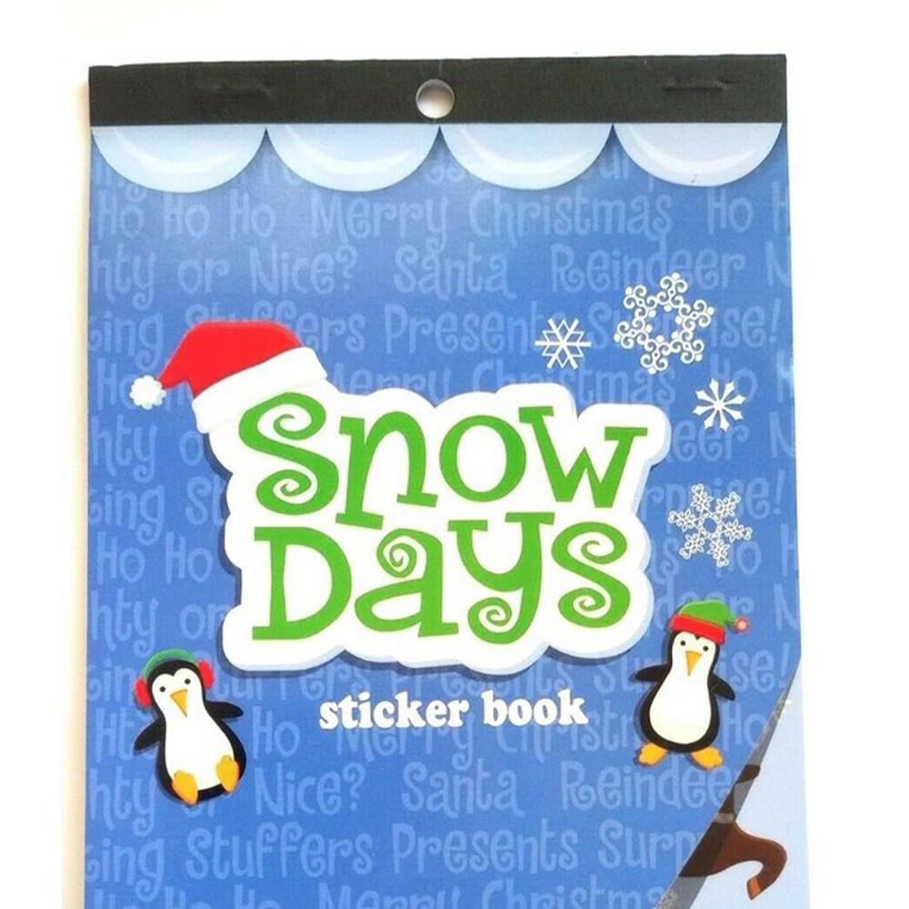Snow Days Christmas Sticker Book