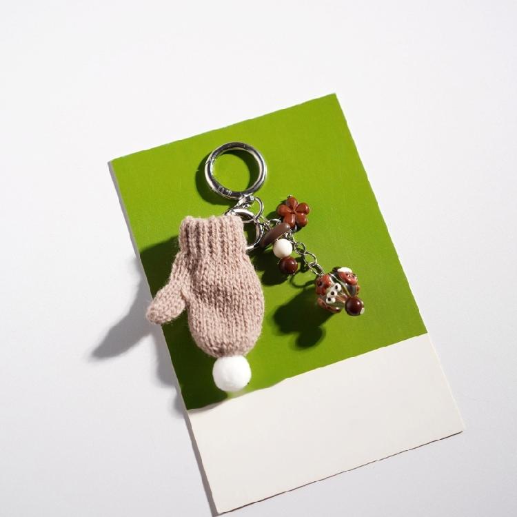 Lovely Soft Plush Keychain For Key Accessories Bag Charm Car Decoration And Decorative Gift