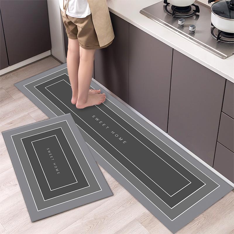 Tapis de cuisine de Style nordique Simple, à la mode, pour la maison, décoration de maison moderne