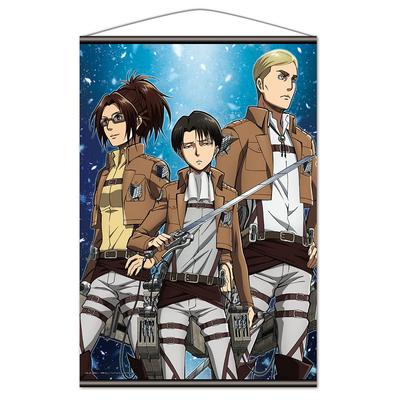 Attack On Titan B2 Tapestry K [Levi & Erwin & Hange]