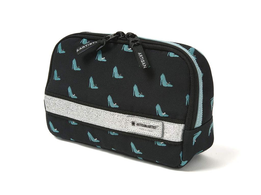 Artisan & Artist Slope-Shaped Pouch "Wish of a Night" XOP-SH110H, Navy