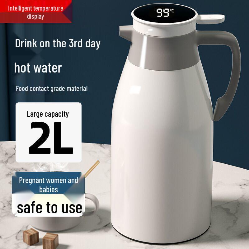 Large Capacity Insulated Thermos Flask for Home Use