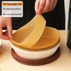 Disposable Bowl-Shaped Oil-Absorbing Air Fryer Paper, Food-Grade Silicone Baking Liners