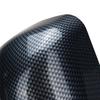 2 Pcs Manual Adjustable F1 Style Carbon Fiber Color Car SUV Side Rearview Mirror
