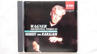 CD BERLINER PHILHARMONIKER  Wagner Orchestral Music Collection TOCE3072  1996 Japan Classical Used