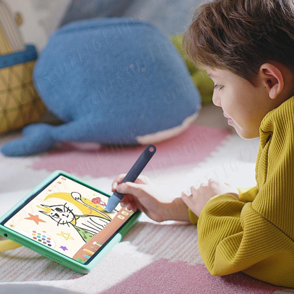 Kid-Friendly Tablet Stylus Anti-Rolling for Touch Screens Safe Stylus Pen Universal Capacitive Stylus for Kindle iPad iPhone