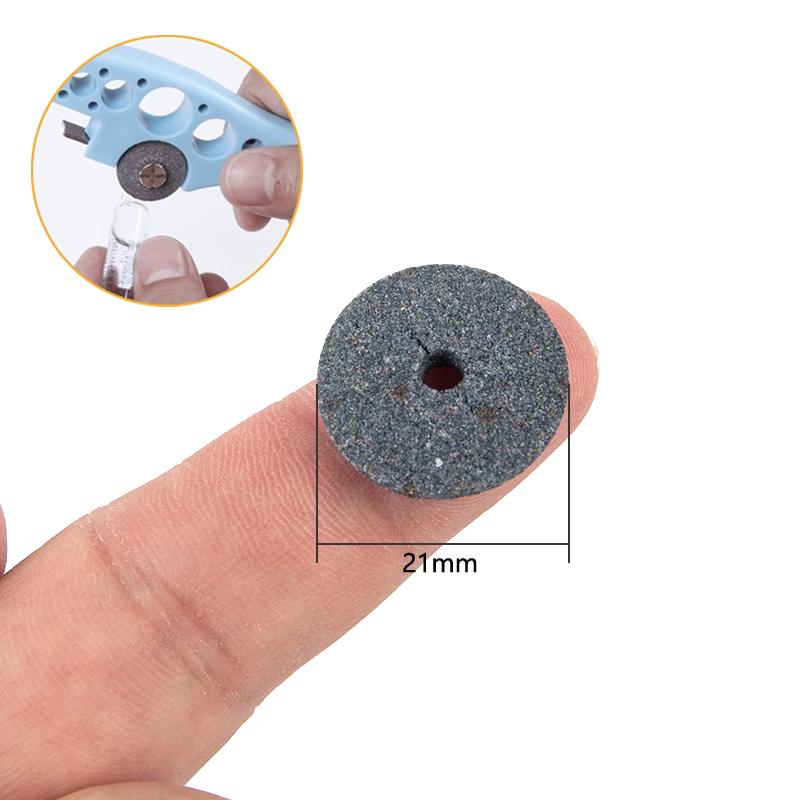 10Pcs 21Mm Medical Grinding Wheel Disc Cutting Injection Oral Liquid Ampoules