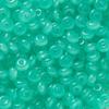 50pcs Glass Imitation Jade Beads Flat Round Spacer Beads Assortments for DIY Necklaces Bracelets Jewelry Making Accessories