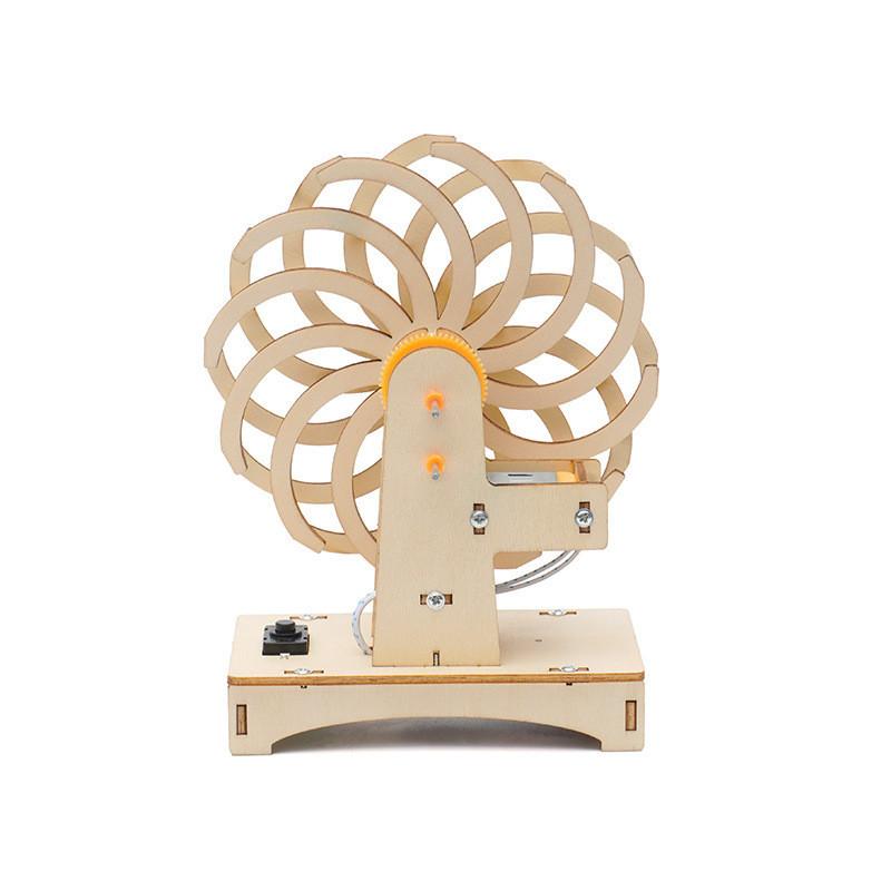 

Educational Diy Magic Window Assembly Model Kit Wood Material Customizable