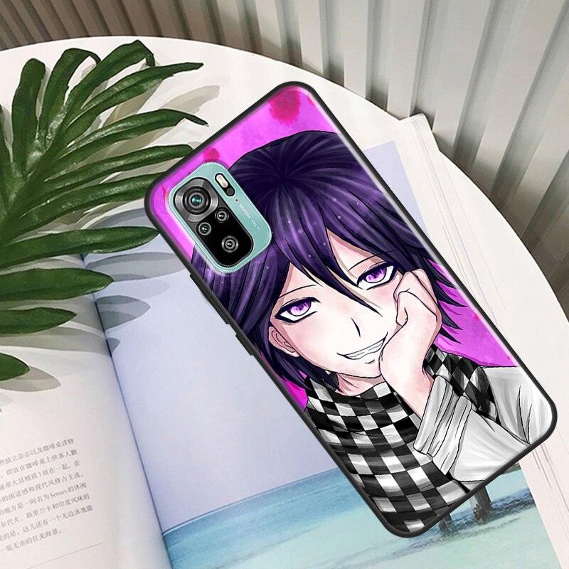 Danganronpa V3 Kokichi Oma Coque Pour Redmi 9 10 9A 9C 9T Coque Arrière Pour Xiaomi Redmi Note 11 10 Pro 9 8 9S 10S Coque