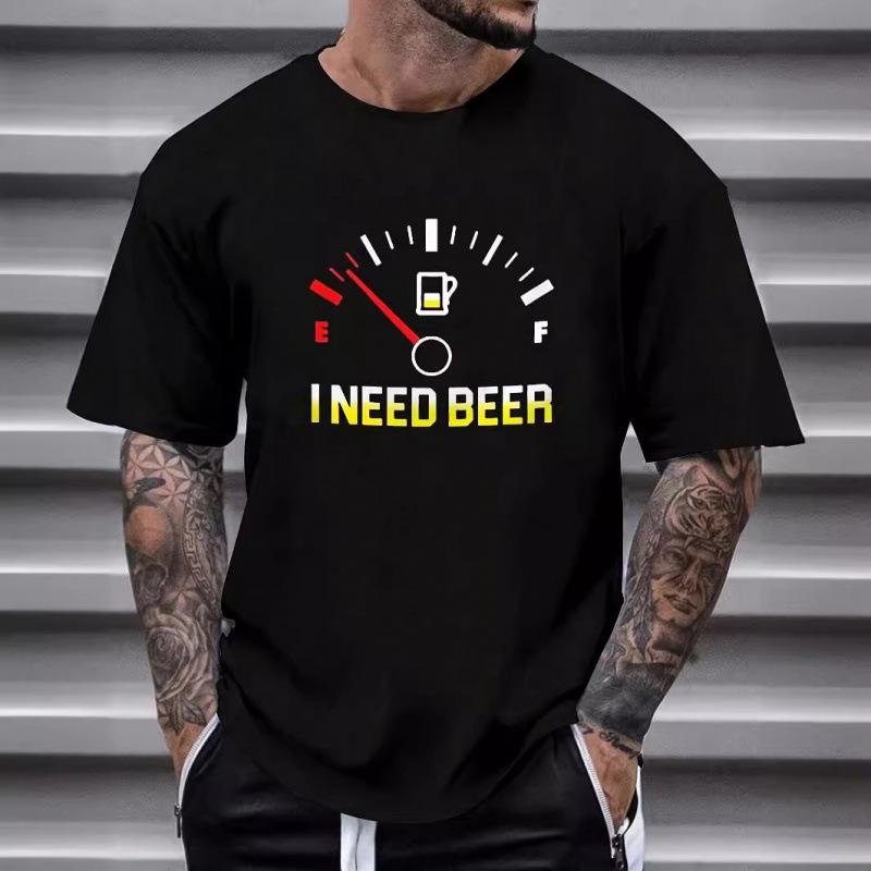 Men's Summer Youth Sports Digital Printed 3D Printed Short Sleeved T-shirts