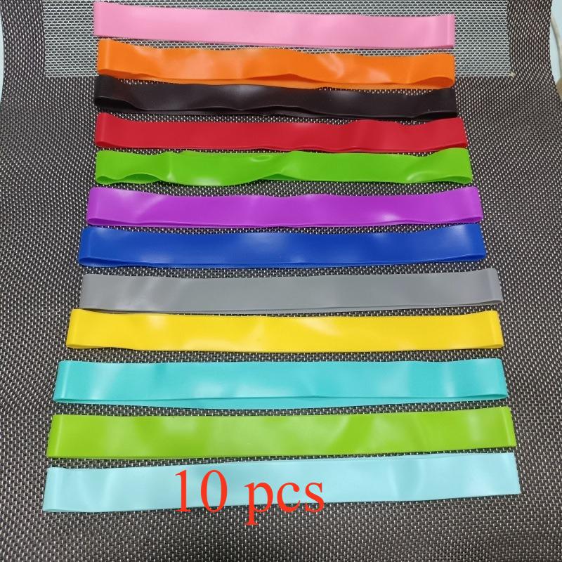 12 Pcs Silicone Beach Towel Clips, Stretchable for Beach Chair Colorful Towel Bands for Pool Swim Vacation Beach Accessories