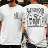 Retro Fatherhood Skeleton Unisexs TShirt Funny Dad Graphic T Shirts Fatherhood Design Casual Wear Fathers Day Vintage T Shirts