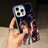 AOT Eren Yeager Jelly Double layer Light Blue Mobile Phone Case for iPhone 17 16 15 14 13 12 11 Air Pro Max Plus Protective