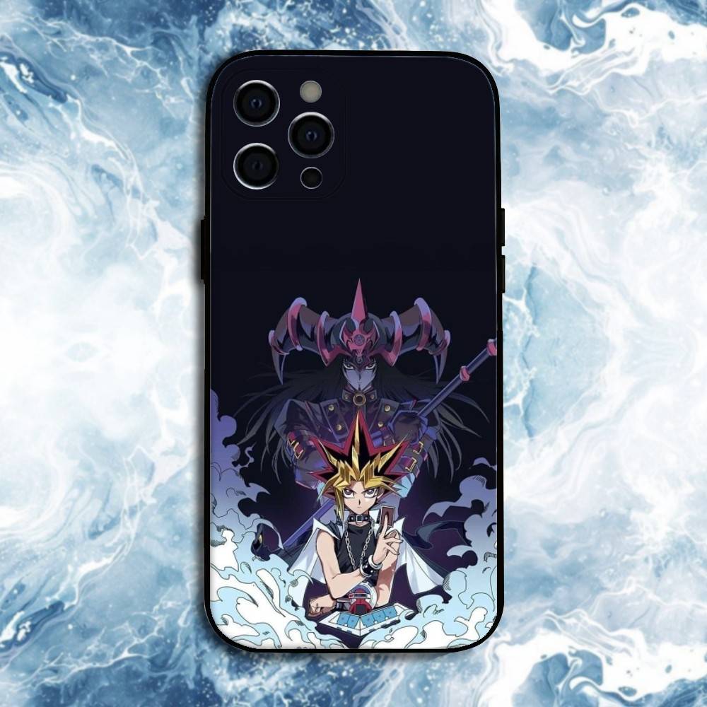 

Game Yu-Gi-Oh Phone Case For iPhone17,16,15,14,13,12,11 Plus,Pro Max, Soft Silicone Black Cover iPhone17promax