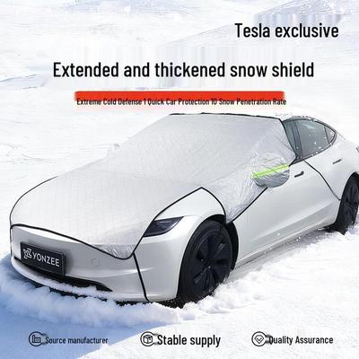 Capa de Para-brisa de Inverno para Neve e Geada, Proteção Anticongelante, Tesla Model Y/3