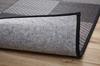 IKEHIKO DX Colorful Block Rug/Carpet, Made In Japan with Igusa Grass, Approx. 191 X 191 Cm, Gray, Non-Woven Backing #1711520