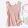 Jinjujing Women's Silk Blend Knitted Camisole Top