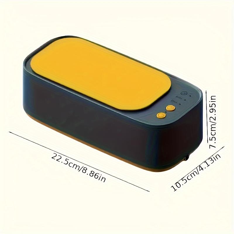 Multifunctional Ultrasonic Cleaner, Portable High Frequency 120 Hz Deep Cleaning Machine  - for Jewelry, Eyeglasses, Watches - USB Powered, Home Use