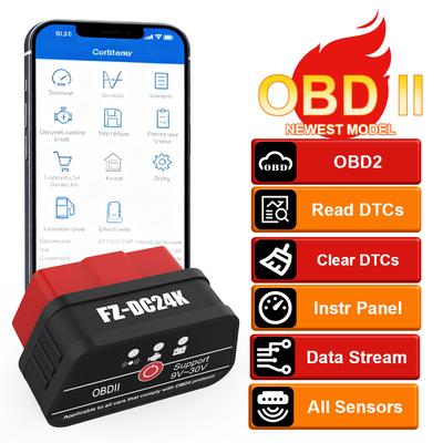 Smart OBD2 Car Fault Diagnostic Tool AM2 Code Reader Bluetooth Auto OBD II Scanner For IOS Androids Read Clear The Fault Codes Multifunctional
