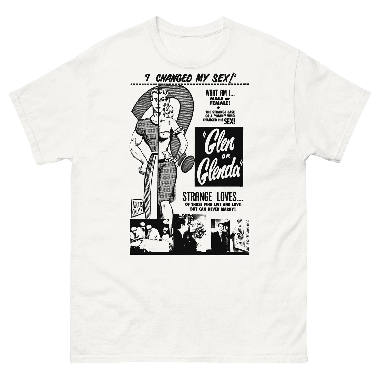 Glen or Glenda cult film fan art t-shirt L