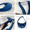 Retro Faux Suede Hobos Shoulder Bags for Women Purse Crossbody Bag Texture Velvet Female Underarm Bags Fall Winter Handbags