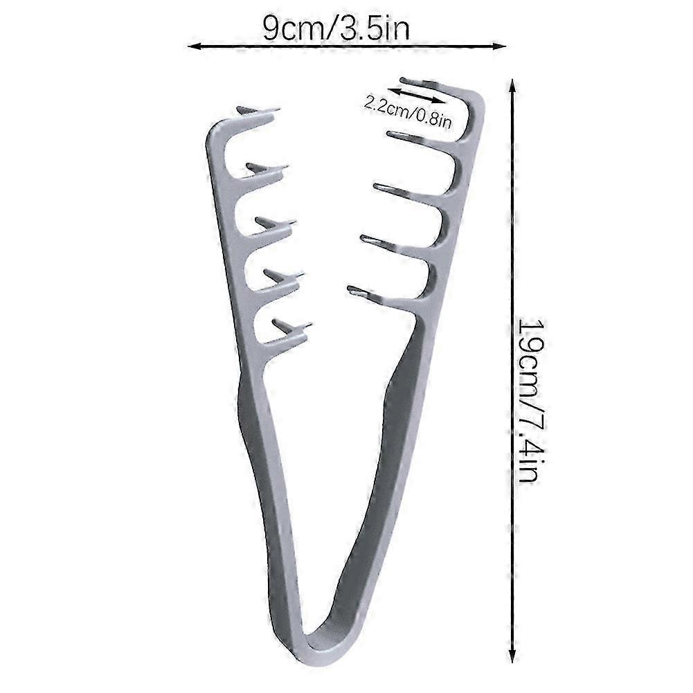 Wide-Tooth Hair Volumizing Comb for Bangs & Hair Parting Lift, Korean Hair Texture Styling Tool for Men and Women, Hair Volumizer Comb