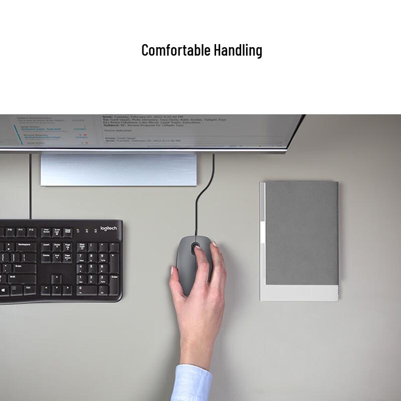 Logitech M111 Wired Silent Mouse