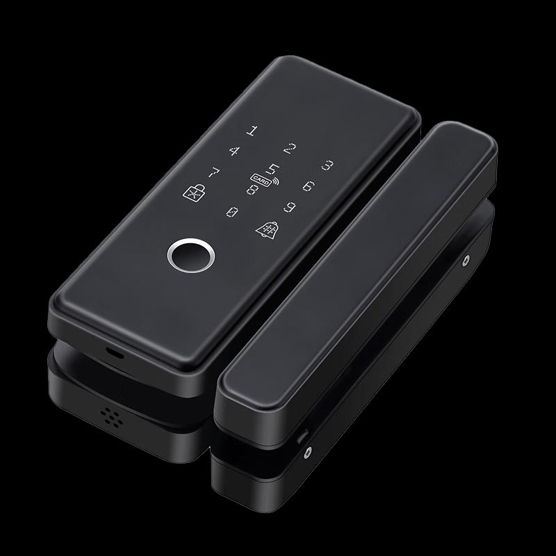 ZKAT Smart Fingerprint Glass Door Lock F20