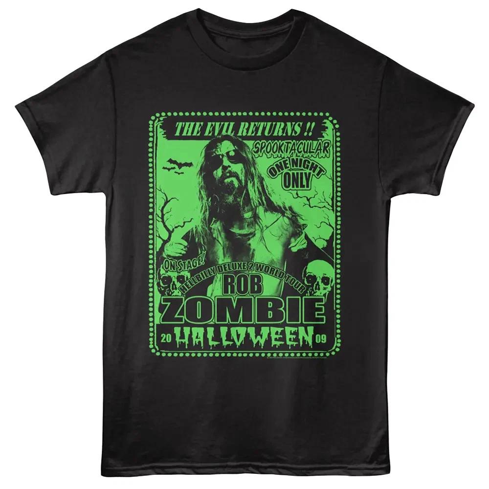 Rob Zombie Hellbilly Deluxe 2 World Tour Men s T-Shirt S