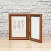 Fujicolor FUJICOLOR Photo 2L Size X 2 Brown Frame, Wooden, 4622TK, Sides,