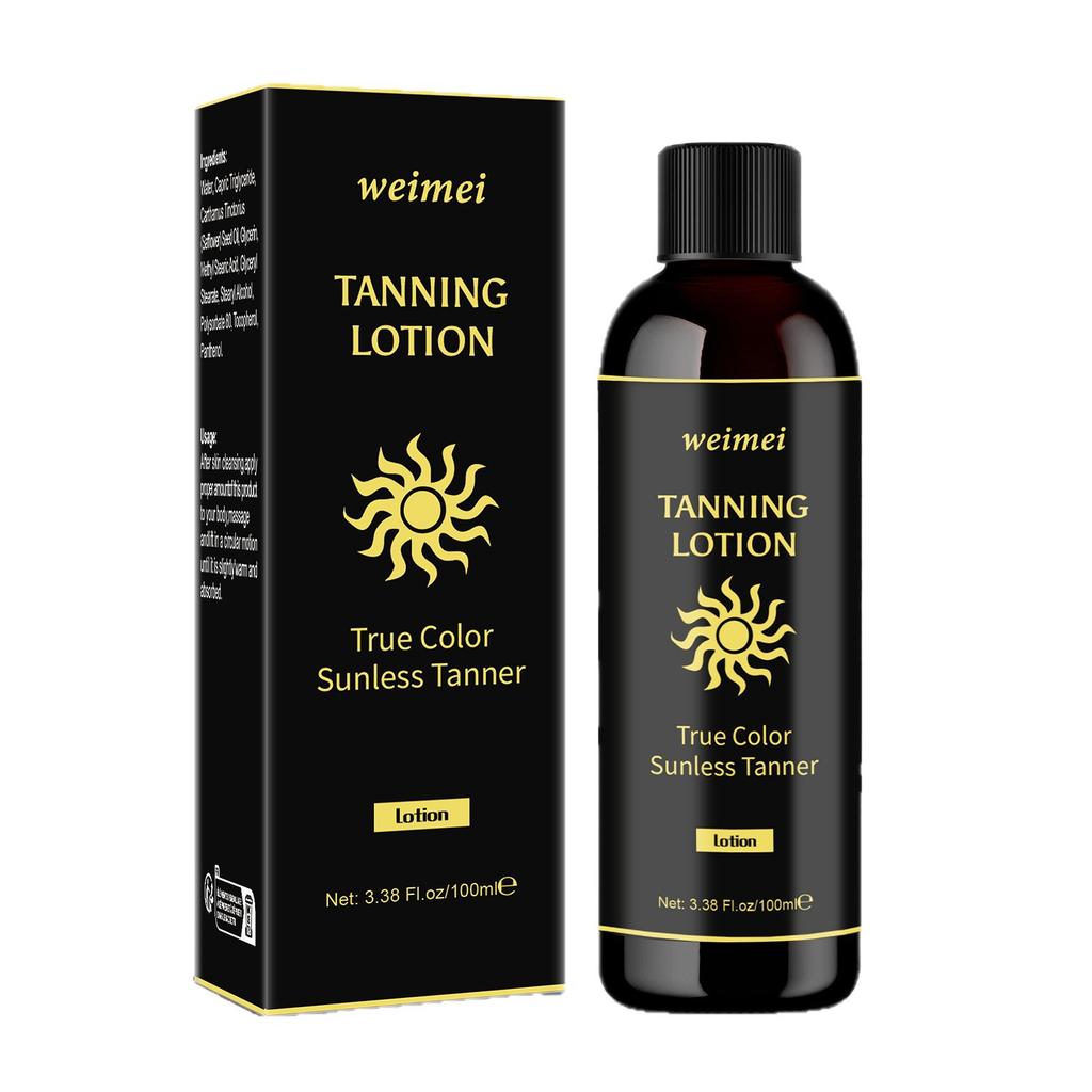 Self Tanner Lotion Body Bronzer Sunless Tanning Cream 2-Pack Quick Bronze Glow Moisturizing