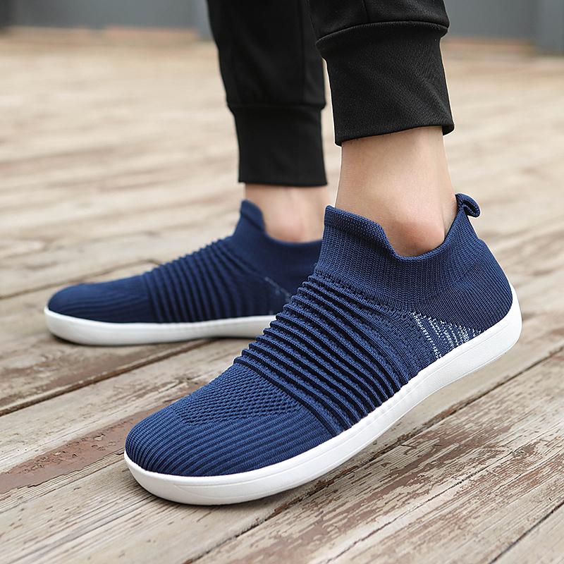 Moda 2024 Scarpe Casual Uomo Donna Alta Qualità Sneakers Coppia Slip On Ballerine Mocassini Uomo Taglie Forti Traspiranti Mesh Scarpe da Ginnastica da Passeggio