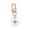 Decorate Hamsa Hand Keyring Indelible Eye of Horus Keychain Punk Evil Eye Keychain  Friends Gift