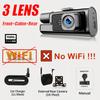 3Camera Dash Cam For Car Camera 1080P Video Recorder WIFI Car DVR Front Rear View  2/3Cam Night Vision Black Box Car Accessories