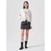 8SECONDS Garment Dyed Cargo Mini Skirt Ash